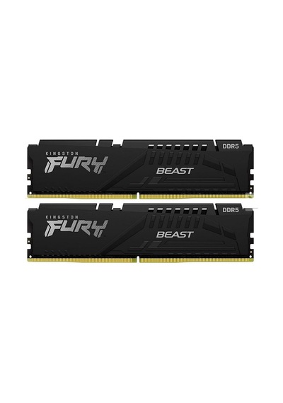 Kingston Fury Beast Expo 64GB DDR5 6000MHz CL36 Performans Ram Kit (2x32GB)