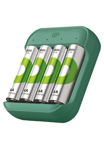 Gp Batteries B423 Usb Pil Şarj Cihazı 4 Adet 2600 Aa Kalem Pilli Set