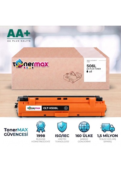Samsung Clt-k506l Siyah Uyumlu Toner Aa Plus / Clp-680 / Clx-6260