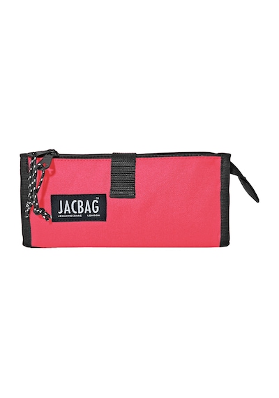 Jacbag Twın Case Pro-iki Bölmeli Masa Üstü Kalem Kutusu Twin-mercan renkli