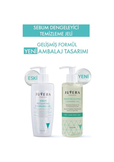 Lexroo Sebum Regulating Gel Yağlı Ve Akneye Eğilimli Ciltler İçin Temizleme Jeli 200 Ml
