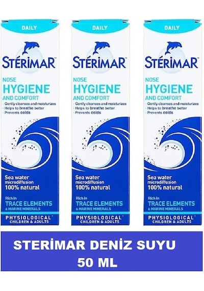 Sterimar Deniz Suyu Burun Spreyi 3 x 50 ML