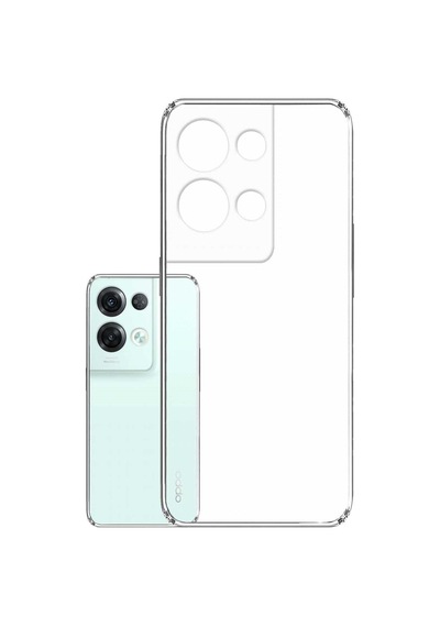 Kvy Oppo Reno 8 Pro Kamera Korumalı Süper Silikon Kılıf