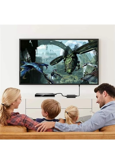 Lexroo Ga95 Scart To Hdmi 1080p Hd Av Video Çevirici Dönüştürücü Adaptör