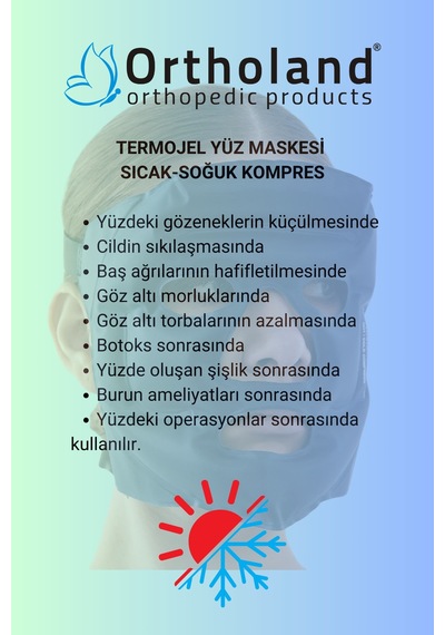 Termojel Yüz Maskesi Sıcak-soğuk Kompres