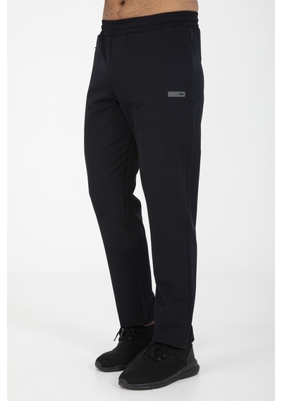 Maraton Sportswear Regular Erkek Düz Paça Outdoor Siyah Eşofman Altı 21393-siyah Siyah