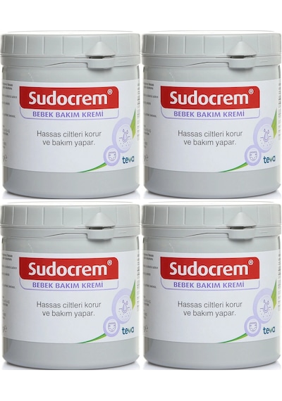 Sudocrem Cilt Bebek Bakım - Pişik Kremi 400gr 4 Lü Set