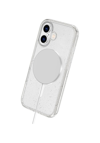 Apple iPhone  Uyumlu,  16 Plus Kılıf Star Magsafe Kapak - Turuncu