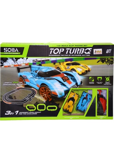 A7554-Lvt12111 Asya. Slot  Yarış Seti 1:43