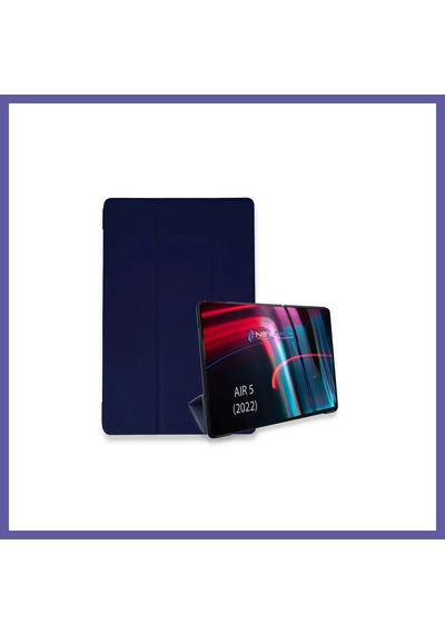 Bezos Apple Uyumlu iPad Air 5 2022 Kılıf Tablet Smart Kılıf - Lacivert Nıda