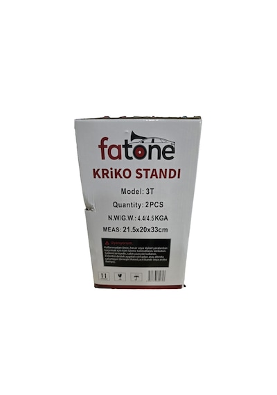 Fatone Araç Altı Sehpa Kriko Standı 3 Ton 2'li Pimli Oto Sehpası