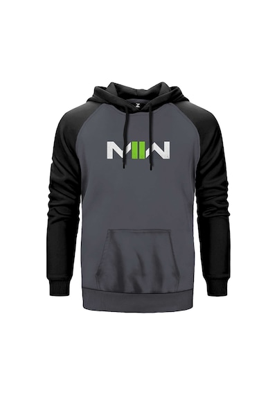 Call Of Modern Warfare Iı Logo Gri Renk Reglan Kol Sweatshirt Gri