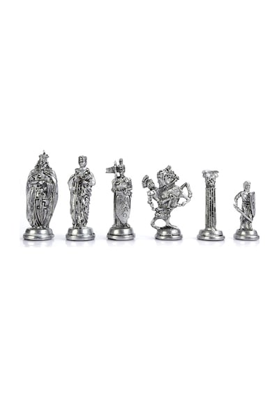 Gifthome Metal Satranç Takımı-seti büyük ingiliz antik gül sandık