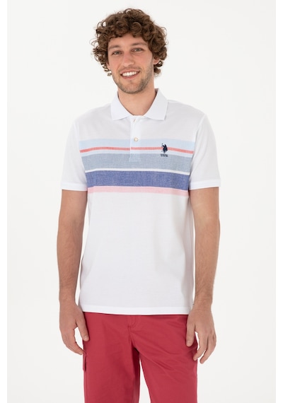 U.S. Polo Assn. Erkek Regular Fit Polo Yaka Lacivert Tişört 50299824-VR033
