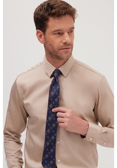Tudors Slim Fit Bej Non-ıron %100 Pamuk Doğa Dostu Ekoteks Belgeli Ütü Gerektirmez Gömlek-37368 Bej Tudors Slim Fit Bej Non-ıron %100 Pamuk Doğa Dostu Ekoteks Belgeli Ütü Gerektirmez Gömlek-37368 Bej