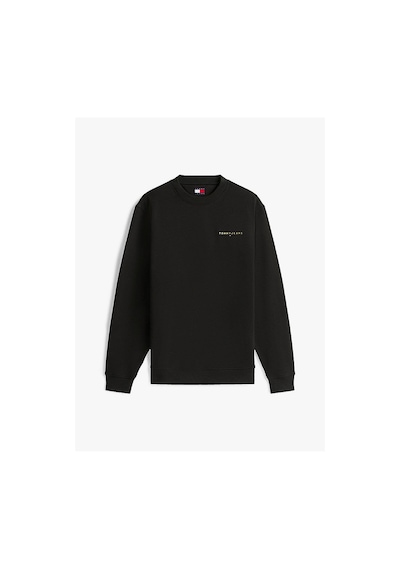 Tommy Hilfiger Tjm Regular Linear Sweatshirt-12832 Siyah