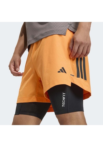 Adidas Ka1197 D4t Primelft Sh Erkek Şort Turuncu
