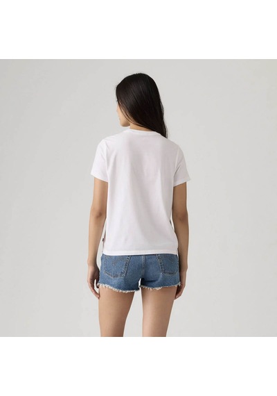 Levis Graphıc Beyaz Kadın T-shirt 005gv-0024 Beyaz