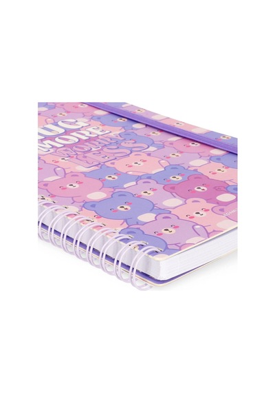 Legami Maxi Spiralli Çizgili Defter Oyuncak Ayı A4nots0061 Çok Renkli