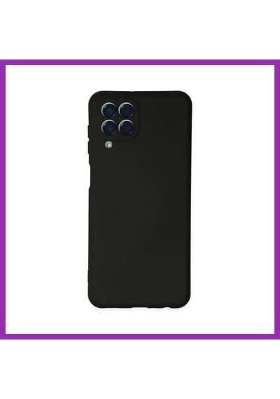 Bezos Samsung Galaxy M33 Kılıf Nano İçi Kadife Silikon - Siyah Bty