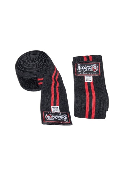 Dragon 63921 Halter ve Fitness Diz Bandajı Siyah