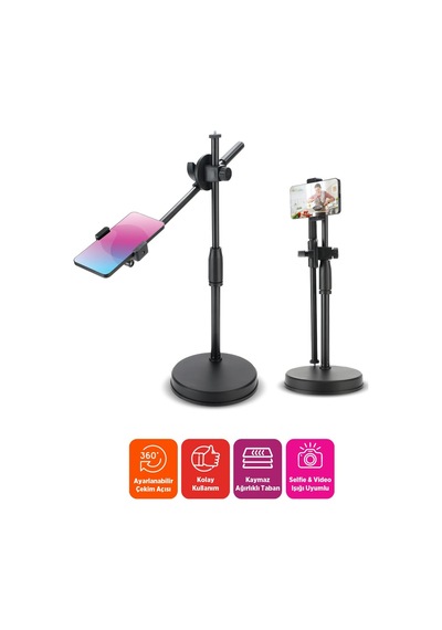 Polosmart Pbs160 Masaüstü Tripod Siyah