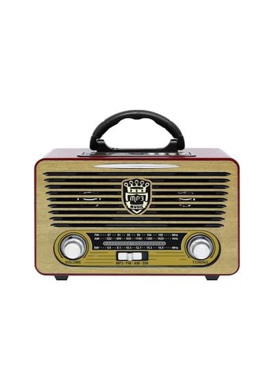 Hometech Ht 40Bt Mini Nostaljik Radyo Bt Hoparlor