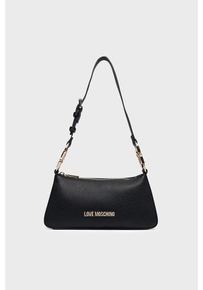 Love Moschino Logolu Ayarlanabilir Askılı Çanta Bayan Çanta Jc4007pp1plb0000 Siyah