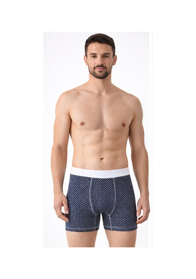 Mercan 3'lü Esnek Boxer - Klasik Seri, Rahat Kesim Çok Renkli