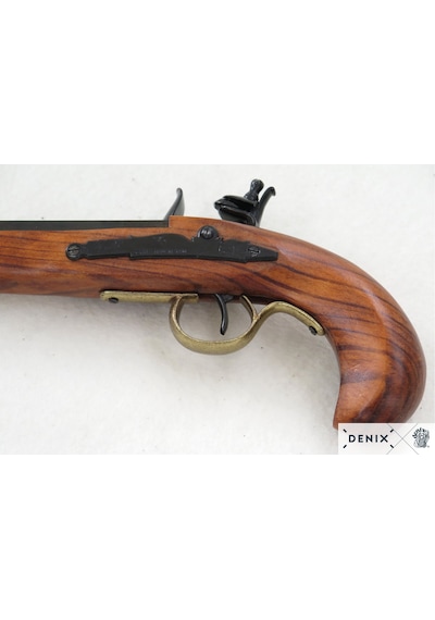 Denix 19th Usa Kentucky Pistol 39cm Koleksiyon Obje