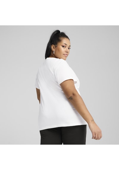 Puma 68237002 Ess No. 1 Logo Tee Kadın Spor Tişört Beyaz