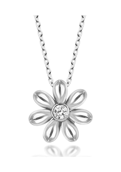 Swarovski Zirconia Papatya Kolye
