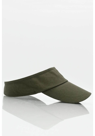 Külah Kadın Uv Koruyucu Vizör Kasket Siperlik Şapka - Haki Haki-Standart
