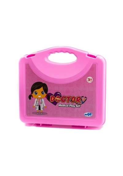 Pembe Çantalı Doktor Seti