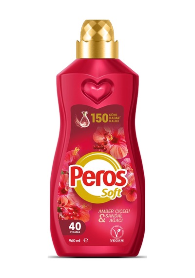 Peros Amber Konsantre Yumuşatıcı 960 Ml 3 Adet
