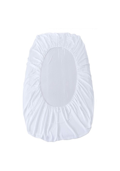 Divanev Bebe Fitted Alez 70x140+20 Cm Sıvı Geçirmez Micro Kumaş Yatak Koruyucu Beyaz