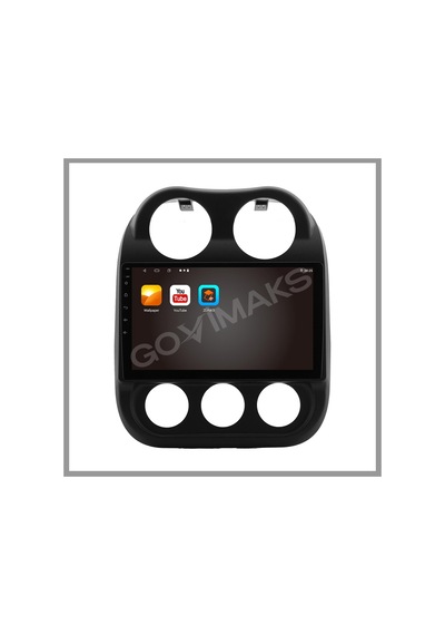 Govimaks Jeep Compas Uyumlu 2010-2016 2 Gb Ram 32 Gb Hafıza Androıd Multımedıa Teyp 10.1"