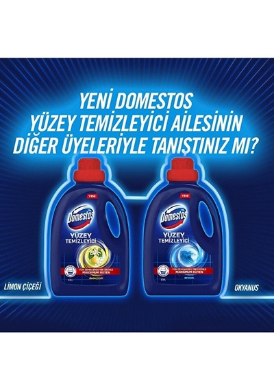 Domestos Yüzey Temizleyici Çam 1500 Ml + Domestos Dağ Esintisi Ça Diğer