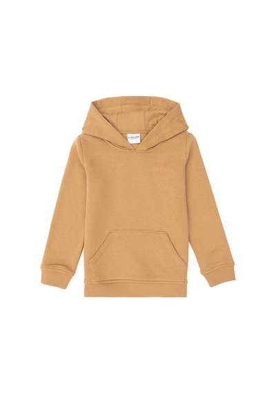 U.S. Polo Assn. Erkek Çocuk Camel Basic Kapüşonlu Sweatshirt 50295161-VR015