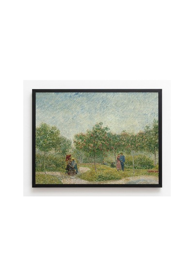 Van Gogh Van Gogh Square Saint-pierre Aşıklar Bahçesi Çerçevesiz Poster 21x30 Cm A4 Tablo Van Gogh