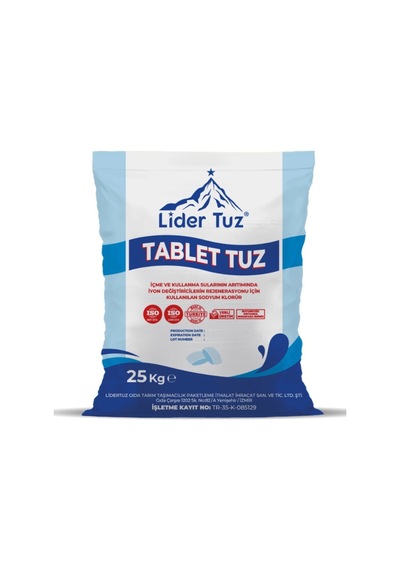 Tablet Tuz Mekanik 3 Kg. Arıtma-yumuşatma- Makine