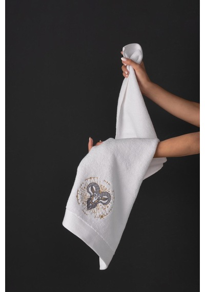 Varol %100 Microcotton Üst Kalite Havlu Seti Burç Nakışlı Koç-standart Koç Diğer