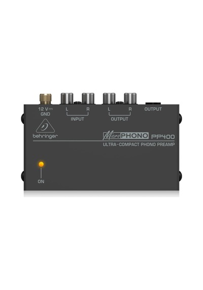 Behringer Pp400 Ultra Kompakt Fono Preamp Behringer Pp400 Ultra Kompakt Fono Preamp
