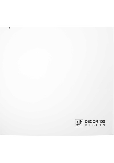 Decor-100 C Design Dekoratif Banyo-Wc Fanı
