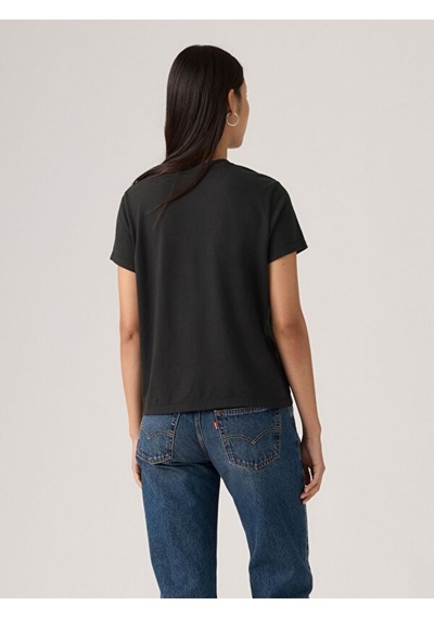 Levi's Kadın Graphic Favorite Siyah Tişört - 005gv-0026
