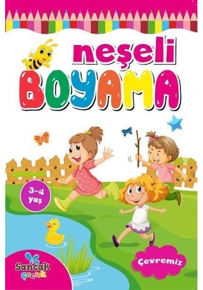 Neşeli Boyama - Çevremiz- Sancak Çocuk
