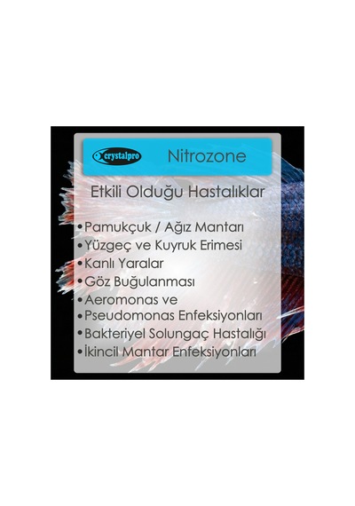 Nitrozone 125ml Akvaryum Mantar Ve Bakteri Hastalığı Tedavisi