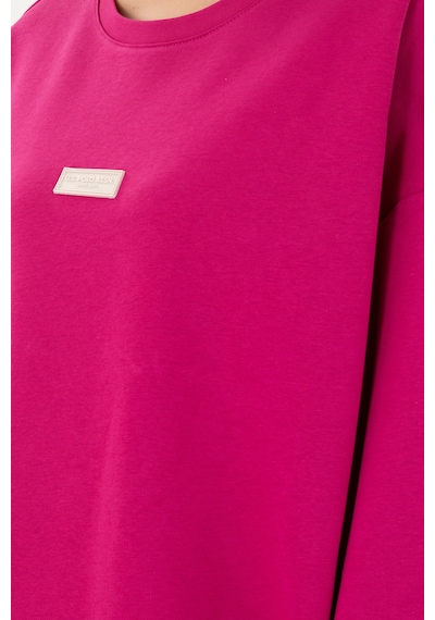U.S. Polo Assn. Kadın Fuşya Bisiklet Yaka Sweatshirt 50294221-VR023