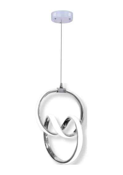 Venüs Modern Beyaz Led Avize Yatak Odası - Hol - Salon Beyaz