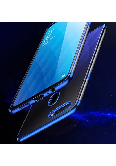 Oppo A5S Kamera Korumali Köseleri Renkli Seffaf Silikon Kilif 414505782